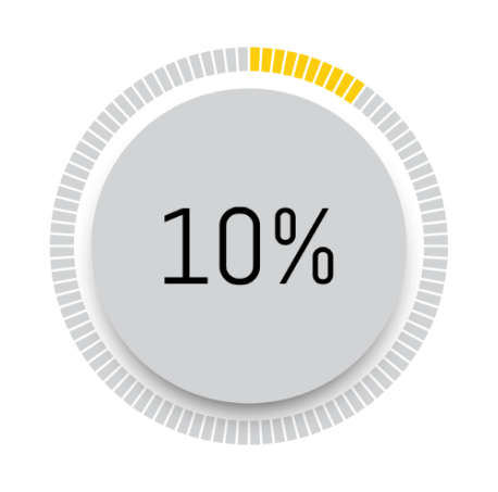 10 percent